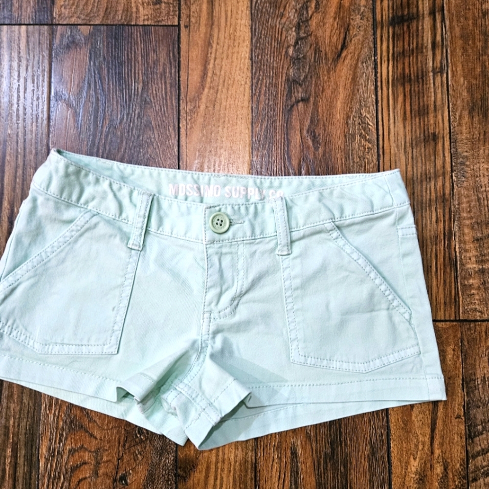 Mossimo Supply‎ Co. Mint Green Shorts. Size 1.